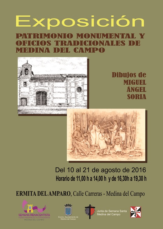 Cartel exposición Miguel Ángel Soria